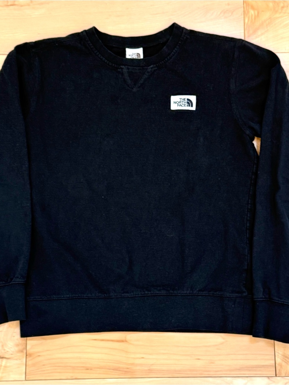 The North Face Black Crewneck Sweatshirt Pullover Long Sleeve Men’s Small